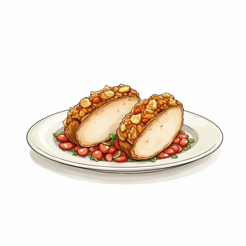 Chicken Balmoral with Haggis Stuffing