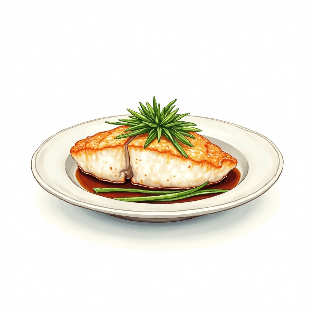 Chinese Steamed Cod