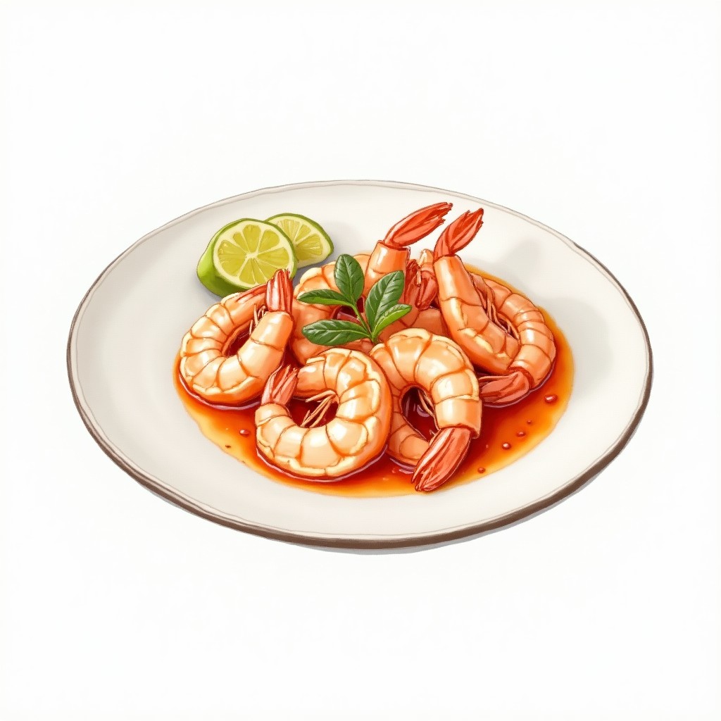 Red Miso Shrimp